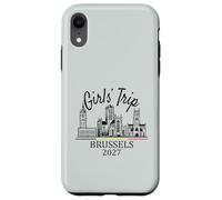 Viaggio Ragazze Bruxelles Belgio 2027 | Girls Travel Vacation Custodia per iPhone XR