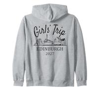 Viaggio ragazze Edimburgo Scozia 2027 | Girls Travel Vacation Felpa con Cappuccio