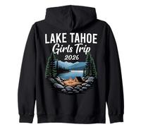 Viaggio Ragazze Lake Tahoe 2026 Felpa con Cappuccio