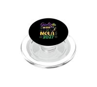 Viaggio ragazze NOLA 2027 Mardi Gras New Orleans PopSockets PopGrip per MagSafe