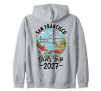Viaggio Ragazze San Francisco 2027 Vacanza Felpa con Cappuccio