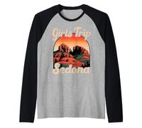 Viaggio Ragazze Sedona Red Rock Vacanza Maglia con Maniche Raglan