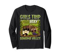 Viaggio Ragazze Sonoma Valley 2027 Vino Maglia a Manica