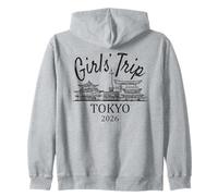 Viaggio Ragazze Tokyo Giappone 2026 | Ragazze Viaggi Vacanza Felpa con Cappuccio