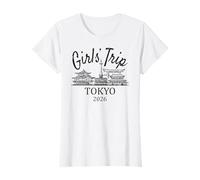 Viaggio Ragazze Tokyo Giappone 2026 | Ragazze Viaggi Vacanza Maglietta