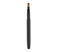 Viaggio retrattile Lip Brush Applicatori Piatto Per Rossetto Creme Lucido Portatile Con Cappuccio Professionale Pennello Trucco Strumento di Viaggio Dimensione Lip Pennelli Applicatori Per Rossetto