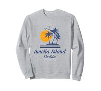 Viaggio souvenir per le vacanze al mare di Amelia Island Florida FL Felpa
