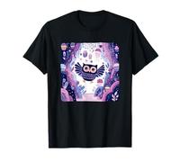 Viaggio Stravagante del Gufo Attraverso i Cupcakes Maglietta