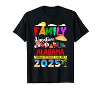 Viaggio su strada per le vacanze in famiglia in Alabama 2025 Fare ricordi Maglietta