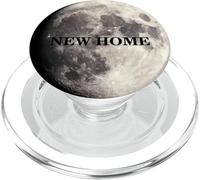 Viaggio sulla luna, la luna è la mia nuova casa Graphic Design PopSockets PopGrip per MagSafe