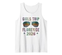Viaggio Vintage per Ragazze Firenze 2026 Vacay Holiday Travel Canotta