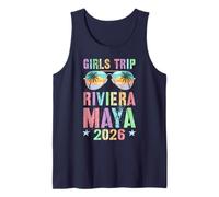 Viaggio Vintage per Ragazze Riviera Maya 2026 Vacay Holiday Travel Canotta