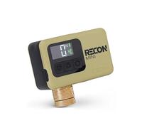 VIAIR Recon Mini, compressore d'aria portatile di alta qualità per ciclisti, manometro digitale per pneumatici da 120 PSI, per pneumatici da strada, ghiaia e mountain bike, motore brushless, batterie