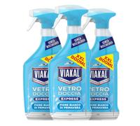 Viakal Anticalcare Spray Vetro Doccia Express, Senza Risciacquo, 3x 800ml | Risultato Splendente e Scintillante in Una Sola Passata, Previene le Macchie di Acqua e Calcare, Profumo di Fiori Primaverili
