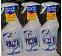 Viakal Detersivo Anticalcare Spray 3in1 720ml x 3 Classico igiene profonda CASA