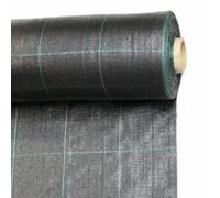 Vialca Telo Pacciamatura Antialga Antierbaccia Antistrappo - Bobina 100mt Lineari Nero (H 1,05m)