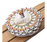 Viale Magico Torta Bomboniere Sposi su Vespa per Matrimonio Magnete Tema Viaggio 20 Bomboniere (TR1120M)
