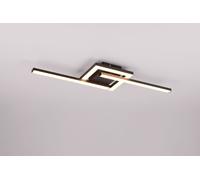 Plafoniera Lampada Sala Pranzo Nero Lampada da Cucina LED L 54 CM