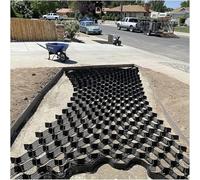 Viale privato Per System2Inch Erba & Stabilizzatore per Parcheggio Passerelle EsterneFacile installazione Rinforzo a terra per aree di 110 m
