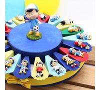 VialeMagico Bomboniere Calcio Calamita Calciatore Compleanno Torte Confetti 20 fettine