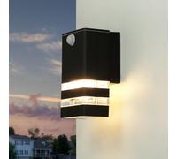 Vialetto Illuminazione Con Movimento Antracite E27 H:19cm IP54 Wand Lampe Fuori [EEK: G]