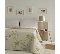 VIALMAN - Copriletto bouti Leggero, 135 x 190 cm, Colore: Verde