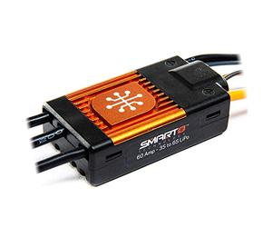 vian 60 Amp Brushless Smart ESC, 3S-6S, SPMXAE1060 Accessori, Multicolore