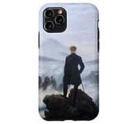 Viandante sopra la nebbia del mare di Caspar David Friedrich (1818) Custodia per iPhone 11 Pro
