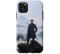 Viandante sopra la nebbia del mare di Caspar David Friedrich (1818) Custodia per iPhone 11 Pro Max