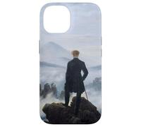 Viandante sopra la nebbia del mare di Caspar David Friedrich (1818) Custodia per iPhone 14