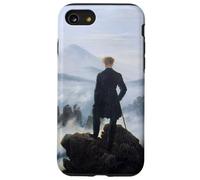 Viandante sopra la nebbia del mare di Caspar David Friedrich (1818) Custodia per iPhone SE (2020) / 7/8