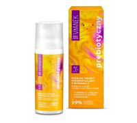 VIANEK Crema viso con vitamina C 50 ml - Crema idratante sbiancante - Crema viso probiotica per tutti i tipi di pelle - Crema viso contro macchie di pigmento