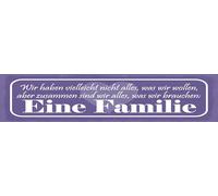 vianmo Targa in legno, 10 x 46 cm, tutto ciò di cui abbiamo bisogno, una famiglia decorativa, idea regalo