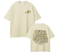 Viaopo Maglia Girocollo A Maniche Corte in Puro Cotone Cantante Mac Demarco Camicia A Maniche Corte Oversize Stile Casual da Uomo E da Donna A Maniche Corte XS-3XL-Khaki||l