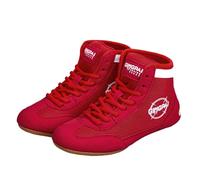 Viaoragiosa Scarpe Bodybuilding Uomo,Scarpe Boxe Uomo,Scarpe da Wrestling Antiscivolo,Stivali da Boxe Leggeri,Suola in Gomma,Aumenta La Stabilità E Il Supporto,Suola Antiscivolo,per Donne E Uomini