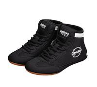 Viaoragiosa Scarpe Bodybuilding Uomo,Scarpe Boxe Uomo,Scarpe da Wrestling Antiscivolo,Stivali da Boxe Leggeri,Suola in Gomma,Aumenta La Stabilità E Il Supporto,Suola Antiscivolo,per Donne E Uomini