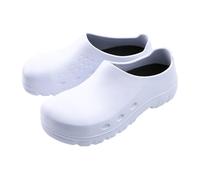Viaoragiosa Scarpe da Lavoro da Cucina Antiscivolo,Ciabatte Antinfortunistiche Donna,Scarpe Antinfortunistiche da Cuoco,Facile da Pulire,Ideale per Chefs,Operatori Sanitari del Settore dei Servizi