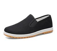 Viaoragiosa Scarpe Taichi per Uomo,Scarpe da Ginnastica Kung Fu Taichi,Scarpe Kung Fu,Scarpe da Allenamento per Taichi Kung Fu,Scarpe Tessuto per Arti Marziali,Design con Fascia Elastica,Ergonomico