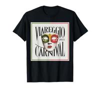Viareggio Carnival Maschere Vivaci e Spirito Festivo Maglietta