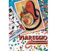 Viareggio il carnevale nella cartolina