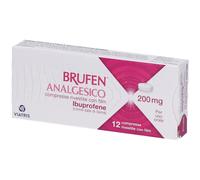 Viatris Brufen Analgesico 200 mg - Trattamento Sintomatico Del Dolore 12 Compresse