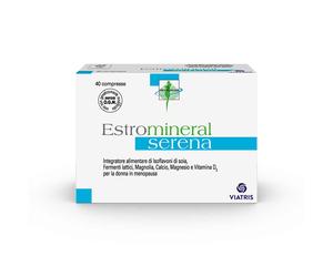 Viatris Estromineral Serena Integratore Menopausa Benessere Ossa, 40 Compresse