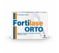 Viatris Fortilase Orto Integratore Bromelina Vitamine, 20 Compresse