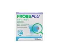Viatris FrobeFlu 330 mg + 200 mg - Analgesico E Antipiretico 20 Compresse Effervescenti