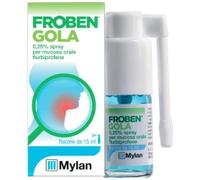 Viatris - Froben Gola 0,25% Spray Per Irritazioni E Infiammazioni Cavo Oro-Faringeo 15 ml