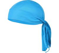 VIAUMBR Bandana da pirata, cappellino, durag, copricapo per ciclismo e moto, sotto il casco da ciclismo, foulard da pirata, pirata estivo, Azzurro, 50-65