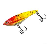 VIB Lure 56 mm con angolo di coda ottimizzato migliora la manovrabilità e riduce il rischio di impigliamento nelle zone di pesca strutturate (oro rosso)