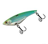 VIB Lure 56 mm con angolo di coda ottimizzato migliora la manovrabilità e riduce il rischio di impigliamento nelle zone di pesca strutturate (blu verde)