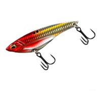 VIB Lure 56 mm con angolo di coda ottimizzato migliora la manovrabilità e riduce il rischio di impigliamento nelle zone di pesca strutturate (giallo rosso)