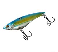 VIB Lure 56 mm con angolo di coda ottimizzato migliora la manovrabilità e riduce il rischio di impigliamento nelle zone di pesca strutturate (oro blu)